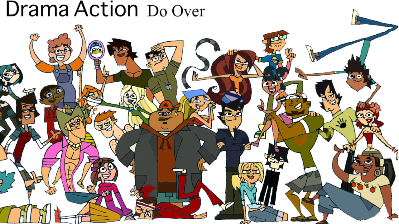 Do over. Тотал драма Action. Total Drama Island злодеи. Watch total Drama. Total Drama Action (2009).