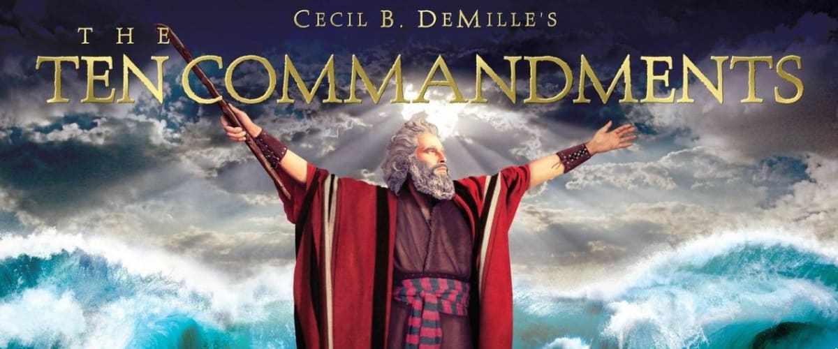 the ten commandments movie on tv tonight